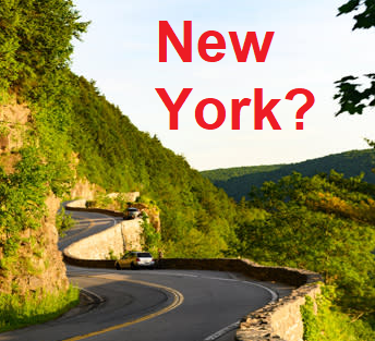 Does this road go to New York?